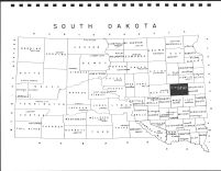 South Dakota State Map